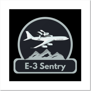 E-3 Sentry Early Warning Aircraft Posters and Art